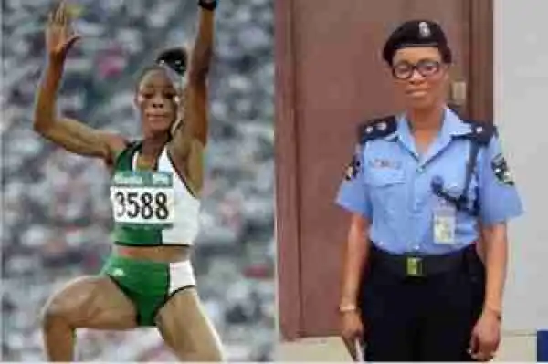 Nigeria’s First Olympic Gold Medalist, Chioma Ajunwa Gets Promoted To The Rank Of Police ASP (Photos)